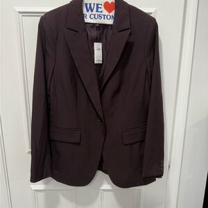 NWT Banana Republic Women's Dark Purple Blazer